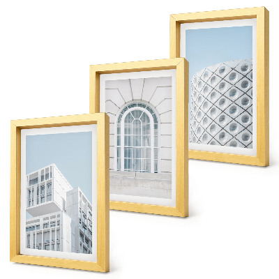 Bilderwand Moderne Architektur: Minimalismus und Geometrie