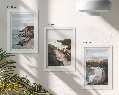 Fotowand Meerblick mit Klippen und Strandlandschaften