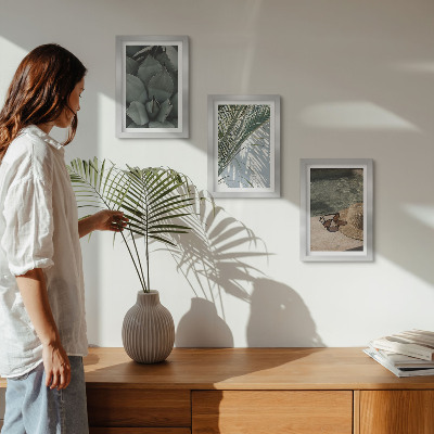 Bilderwand Tropische Pflanzen und sommerliche Urlaubsakzente