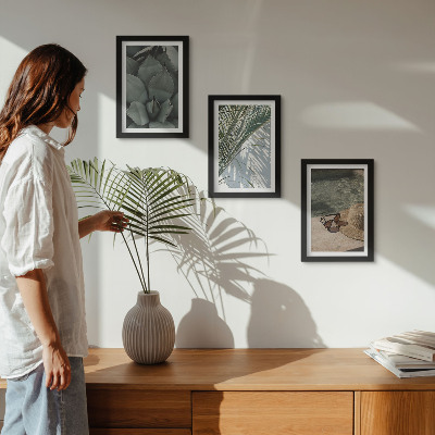 Bilderwand Tropische Pflanzen und sommerliche Urlaubsakzente