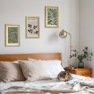 Fotowand Botanische Kompositionen im Stil des Boho-Minimalismus
