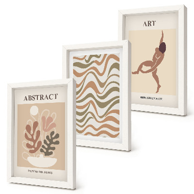Bilderwand Matisse Boho abstrakte Formen und Muster