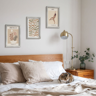 Bilderwand Matisse Boho abstrakte Formen und Muster