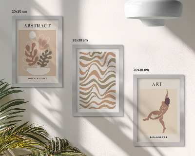 Bilderwand Matisse Boho abstrakte Formen und Muster