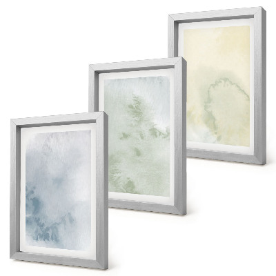 Fotowand Pastellfarben auf Leinwandtextur