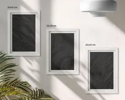 Fotowand dunkler Marmor mit eleganten und glamourösen Texturen