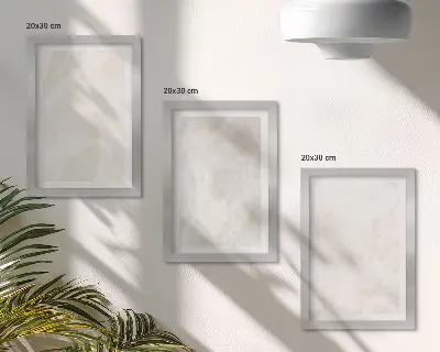 Bilderwand mit eleganter Marmorstein-Hintergrundtextur