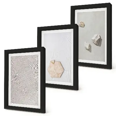 Fotowand leichte Texturen im Sand im zarten Boho-Stil