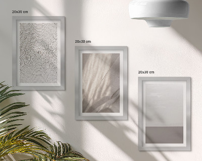 Fotowand Zarte, natürliche Texturen im Boho-Stil