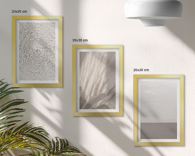 Fotowand Zarte, natürliche Texturen im Boho-Stil