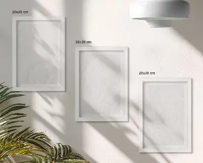 Bilderwand mit eleganter linearer Steinoptik in Marmor