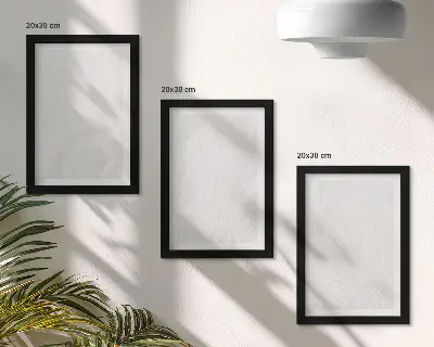 Bilderwand mit eleganter linearer Steinoptik in Marmor