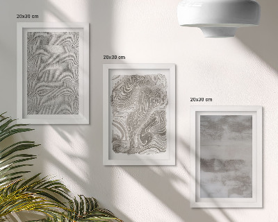 Bilderset mit rahmen Abstraktes Design industrieller Strukturen