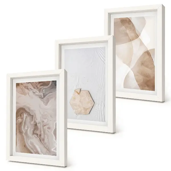 Bilderwand abstrakte Designer-Kunst von der Natur inspiriert