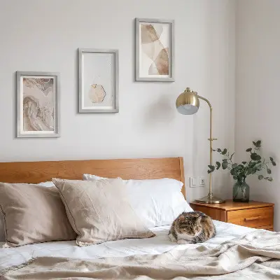 Bilderwand abstrakte Designer-Kunst von der Natur inspiriert
