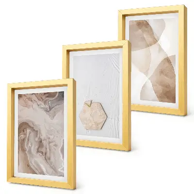 Bilderwand abstrakte Designer-Kunst von der Natur inspiriert