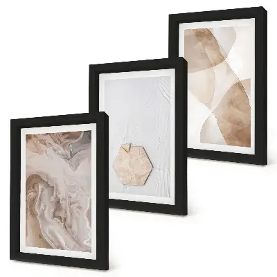 Bilderwand abstrakte Designer-Kunst von der Natur inspiriert