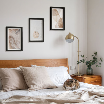 Bilderwand Designerabstraktion, inspiriert von der Natur