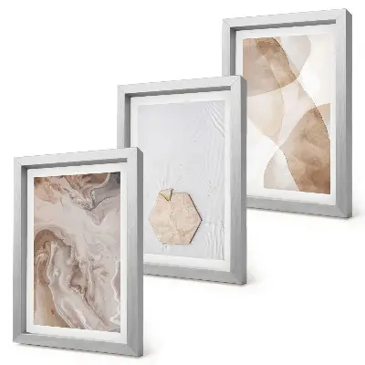 Bilderwand abstrakte Designer-Kunst von der Natur inspiriert