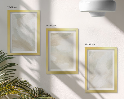 Bilderwand Farbstruktur, Spuren von minimalistischer Malerei
