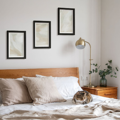 Bilderwand Farbstruktur, Spuren von minimalistischer Malerei