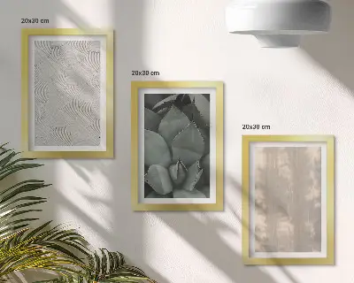 Bilderwand sommerliche Texturen aus nächster Nähe im tropischen Klima