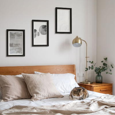 Bilderwand Abstrakte Formen und Strukturen im modernen Stil