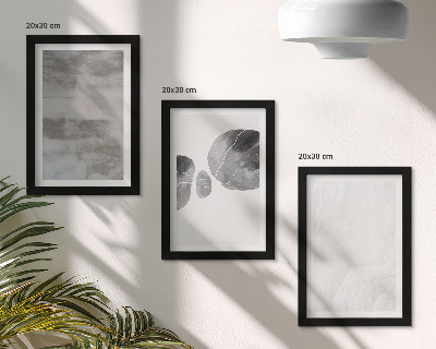 Bilderwand Abstrakte Formen und Strukturen im modernen Stil