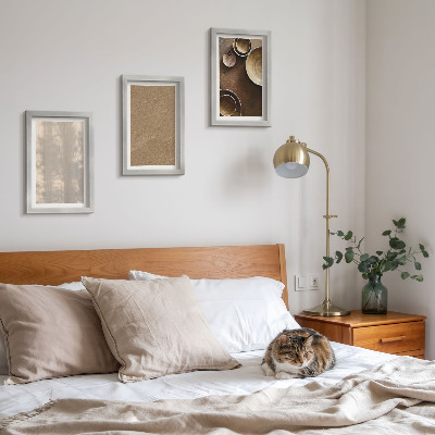 Fotowand Strukturen und Texturen im minimalistischen Stil