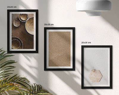 Fotowand Minimalistische Texturen in warmen Farben