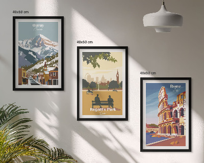 Gerahmtes bilderset Ouray Mountains London Coliseum