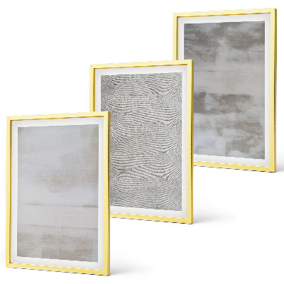Gerahmtes bilderset Moderne minimalistische Texturen