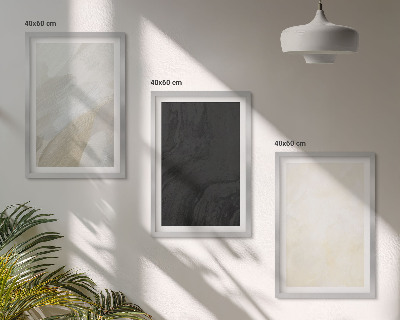 Bilder-3er-set mit rahmen Strukturen schattieren Minimalismus