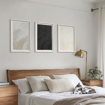 Bilder-3er-set mit rahmen Strukturen schattieren Minimalismus