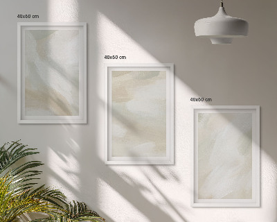 Bilder-3er-set mit rahmen Minimalismus der Farbstruktur