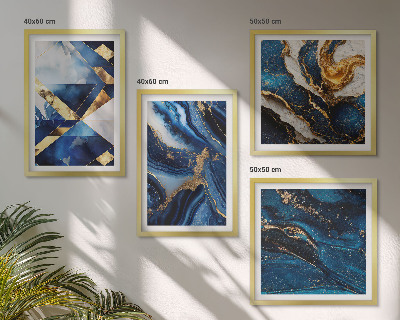 Wanddeko-set Abstrakte, elegante Muster