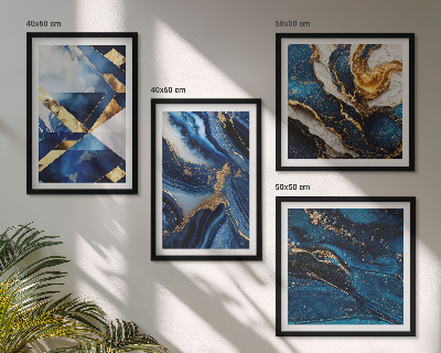 Wanddeko-set Abstrakte, elegante Muster