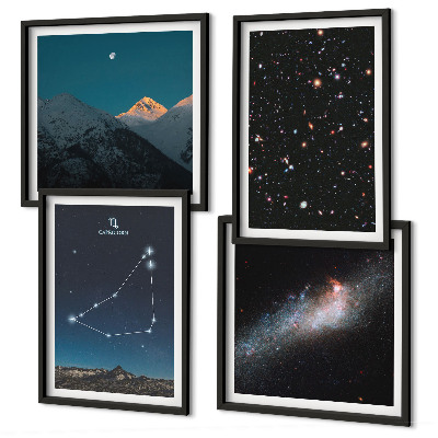 Wanddeko-set Galaxie im Sternbild Steinbock
