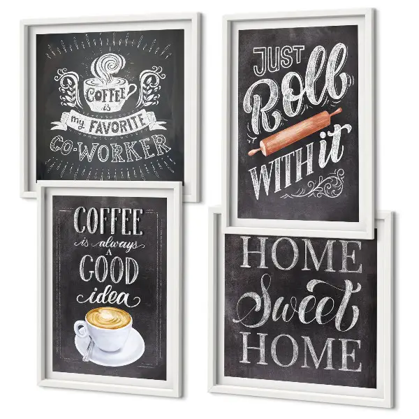 Wanddeko-Set Kaffeeröster für eine heimelige Wärme