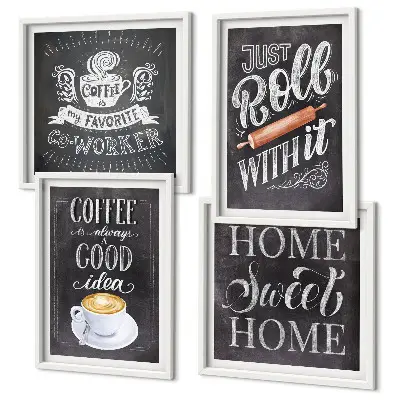 Wanddeko-Set Kaffeeröster für eine heimelige Wärme