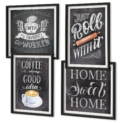 Wanddeko-Set Kaffeeröster für eine heimelige Wärme