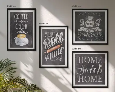 Wanddeko-Set Kaffeeröster für eine heimelige Wärme