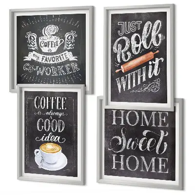 Wanddeko-Set Kaffeeröster für eine heimelige Wärme