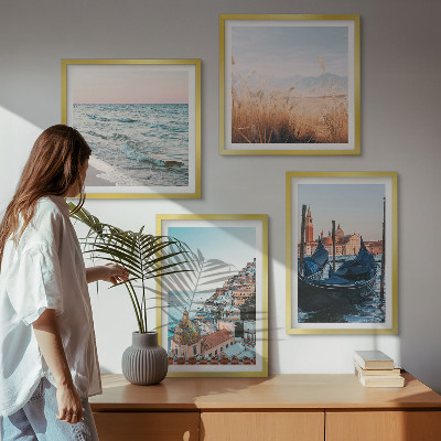 Wanddeko-set Meerblick von Venedig