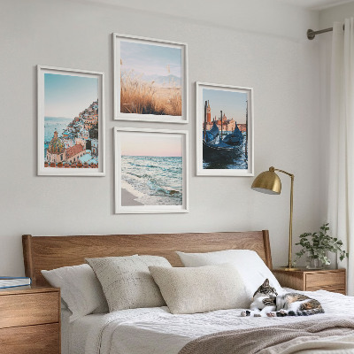 Wanddeko-set Meerblick von Venedig
