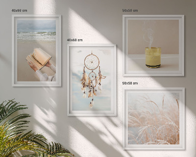 Wanddeko-set Sommerlandschaften im Boho-Stil