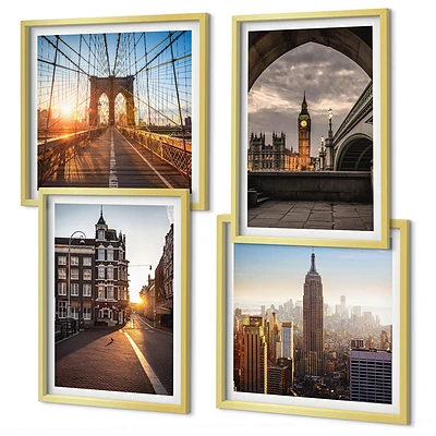 Wanddeko-Set London Ansichtsgemälde