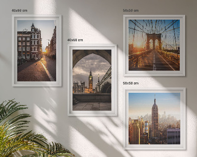 Wanddeko-set London-Ansichtsgemälde-Set