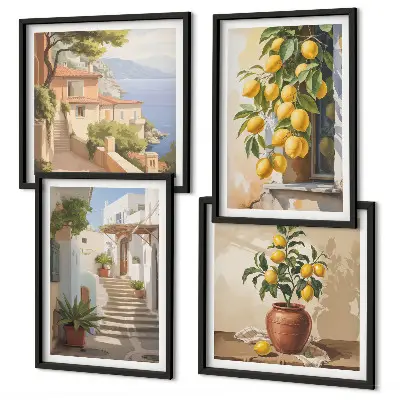 Wanddeko-Set Meerblick von Lemon Streets