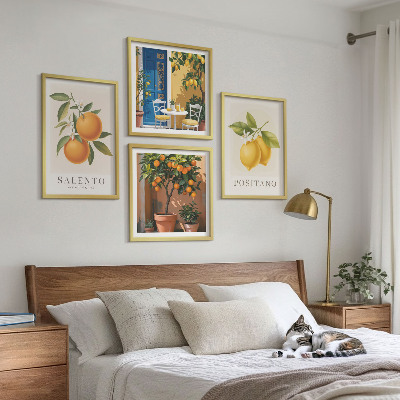 Wanddeko-set Amalfi-Zitronen und -Orangen